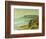 The Cliffs at Saint Adresse-Claude Monet-Framed Giclee Print