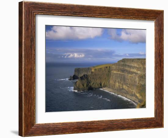 The Cliffs of Moher, County Clare (Co. Clare), Munster, Republic of Ireland (Eire), Europe-Roy Rainford-Framed Photographic Print