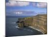 The Cliffs of Moher, County Clare (Co. Clare), Munster, Republic of Ireland (Eire), Europe-Roy Rainford-Mounted Photographic Print