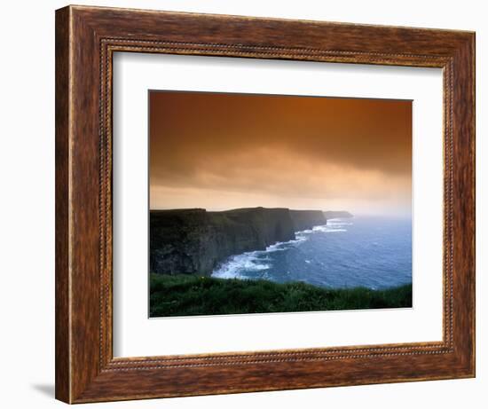 The Cliffs of Moher, County Clare, Ireland-Brent Bergherm-Framed Photographic Print