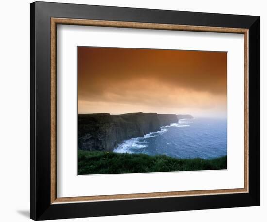 The Cliffs of Moher, County Clare, Ireland-Brent Bergherm-Framed Photographic Print