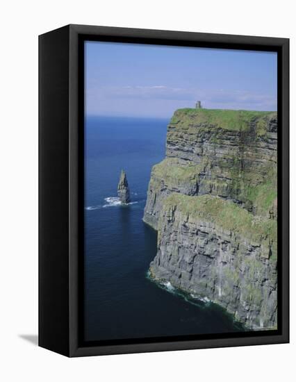 The Cliffs of Moher, County Clare, Munster, Republic of Ireland (Eire), Europe-Roy Rainford-Framed Premier Image Canvas