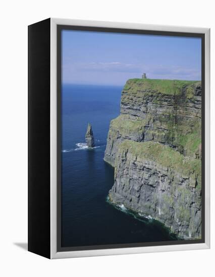 The Cliffs of Moher, County Clare, Munster, Republic of Ireland (Eire), Europe-Roy Rainford-Framed Premier Image Canvas