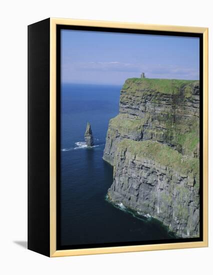 The Cliffs of Moher, County Clare, Munster, Republic of Ireland (Eire), Europe-Roy Rainford-Framed Premier Image Canvas