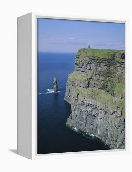 The Cliffs of Moher, County Clare, Munster, Republic of Ireland (Eire), Europe-Roy Rainford-Framed Premier Image Canvas