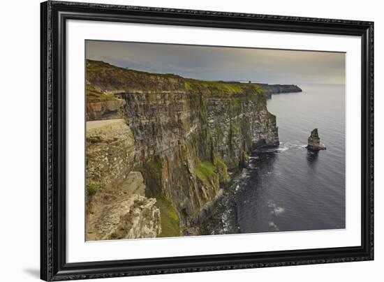 The Cliffs of Moher, near Lahinch, County Clare, Munster, Republic of Ireland, Europe-Nigel Hicks-Framed Photographic Print