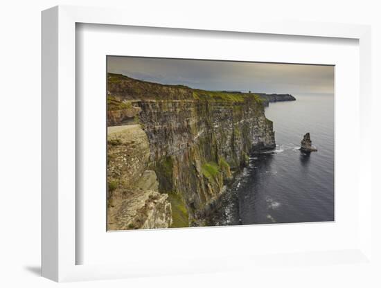 The Cliffs of Moher, near Lahinch, County Clare, Munster, Republic of Ireland, Europe-Nigel Hicks-Framed Photographic Print