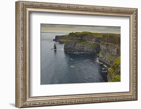 The Cliffs of Moher, near Lahinch, County Clare, Munster, Republic of Ireland, Europe-Nigel Hicks-Framed Photographic Print