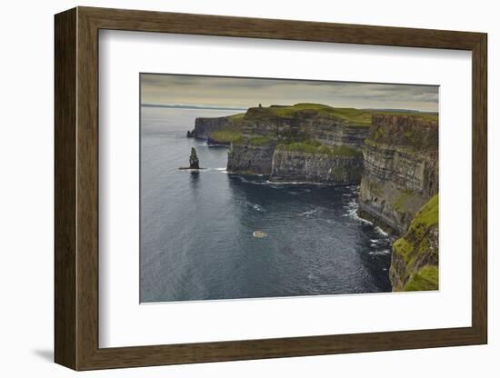 The Cliffs of Moher, near Lahinch, County Clare, Munster, Republic of Ireland, Europe-Nigel Hicks-Framed Photographic Print