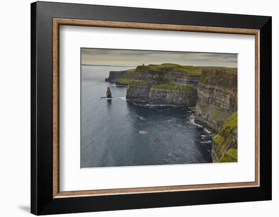 The Cliffs of Moher, near Lahinch, County Clare, Munster, Republic of Ireland, Europe-Nigel Hicks-Framed Photographic Print