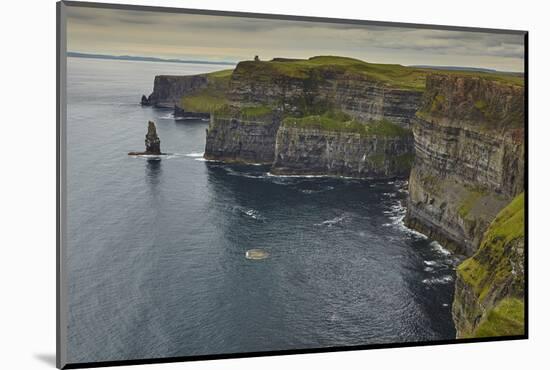 The Cliffs of Moher, near Lahinch, County Clare, Munster, Republic of Ireland, Europe-Nigel Hicks-Mounted Photographic Print