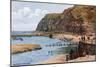 The Cliffs, Staithes-Alfred Robert Quinton-Mounted Giclee Print