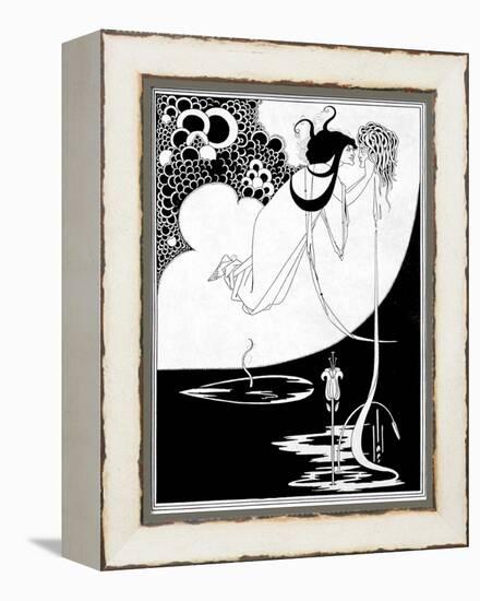 The Climax, Illustration from "Salome" by Oscar Wilde, 1893-Aubrey Beardsley-Framed Premier Image Canvas