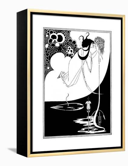 The Climax-Aubrey Beardsley-Framed Premier Image Canvas