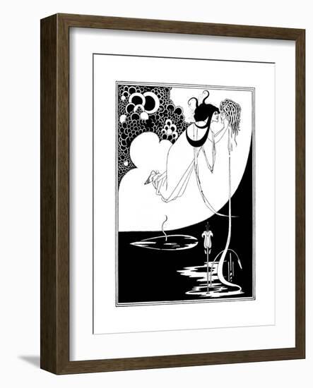 The Climax-Aubrey Beardsley-Framed Giclee Print