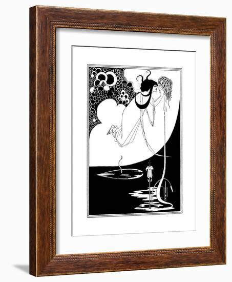 The Climax-Aubrey Beardsley-Framed Giclee Print