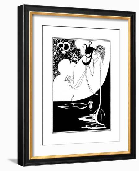 The Climax-Aubrey Beardsley-Framed Giclee Print