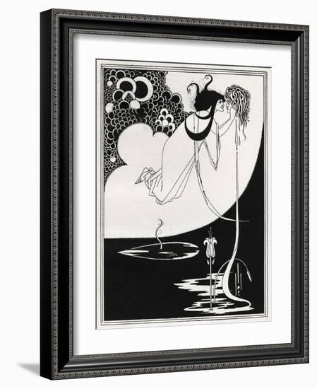 The Climax-Aubrey Beardsley-Framed Giclee Print