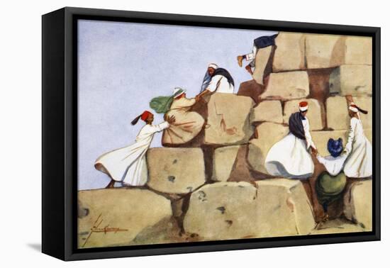 The Climbers', 1908-Lance Thackeray-Framed Premier Image Canvas