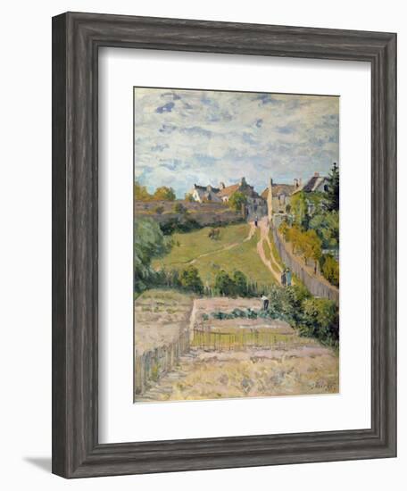 The Climbing Path, 1875-Alfred Sisley-Framed Giclee Print