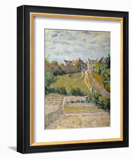 The Climbing Path, 1875-Alfred Sisley-Framed Giclee Print