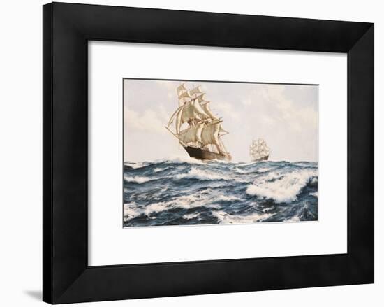 The Clipper 'Fychow' in company-James Brereton-Framed Giclee Print