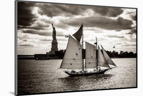 The Clipper & the Liberty-John Brooknam-Mounted Photographic Print