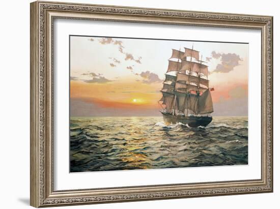 The Clipper 'Wylo'-James Brereton-Framed Giclee Print