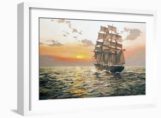 The Clipper 'Wylo'-James Brereton-Framed Giclee Print