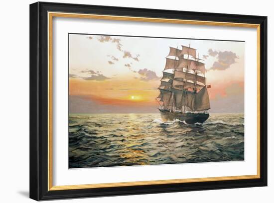 The Clipper 'Wylo'-James Brereton-Framed Giclee Print