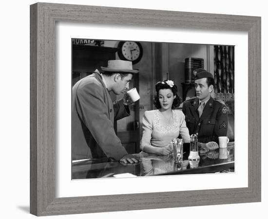 The Clock, Keenan Wynn, Judy Garland, Robert Walker, 1945-null-Framed Photo