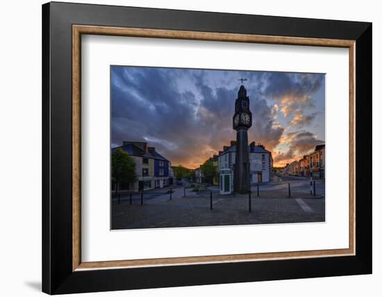 The Clock, Westport, County Mayo, Connacht, Republic of Ireland, Europe-Carsten Krieger-Framed Photographic Print