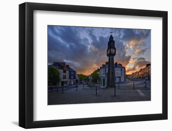 The Clock, Westport, County Mayo, Connacht, Republic of Ireland, Europe-Carsten Krieger-Framed Photographic Print