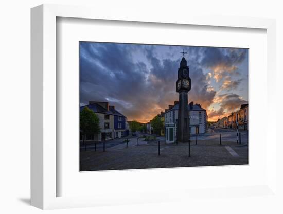 The Clock, Westport, County Mayo, Connacht, Republic of Ireland, Europe-Carsten Krieger-Framed Photographic Print