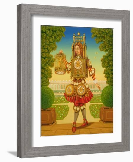 The Clockmaker-Frances Broomfield-Framed Giclee Print