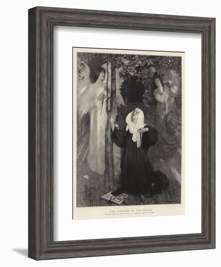 The Cloister or the World-Arthur Hacker-Framed Giclee Print