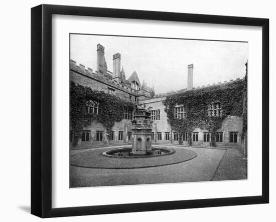 The Cloisters, Newstead Abbey, Nottinghamshire, 1924-1926-Valentine & Sons-Framed Giclee Print