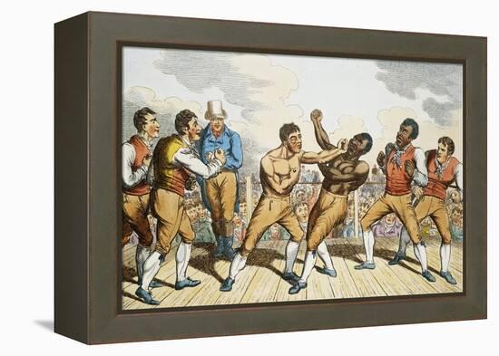 The Close of the Battle or the Champion Triumphant-Stapleton Collection-Framed Premier Image Canvas