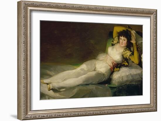 The Clothed Maja, 1800-07-Francisco de Goya-Framed Giclee Print