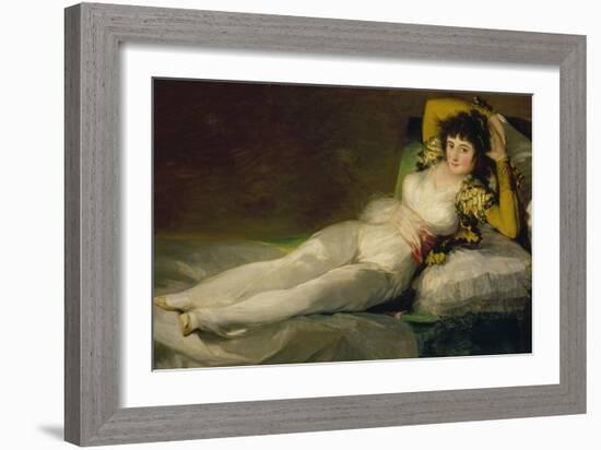 The Clothed Maja, 1800-07-Francisco de Goya-Framed Giclee Print