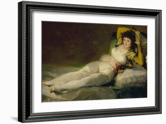 The Clothed Maja, 1800-07-Francisco de Goya-Framed Giclee Print