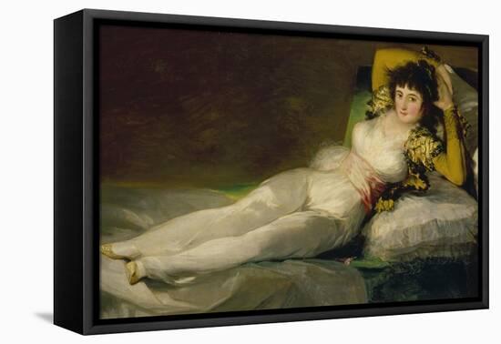 The Clothed Maja, 1800-07-Francisco de Goya-Framed Premier Image Canvas