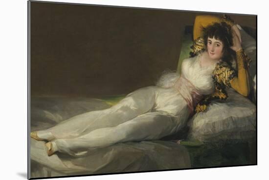 The Clothed Maja, C. 1800-Francisco de Goya-Mounted Giclee Print