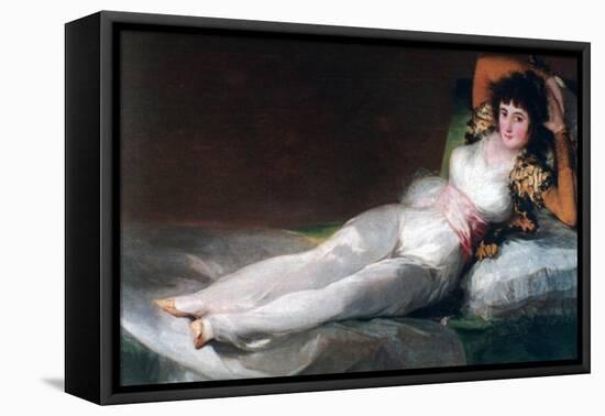 The Clothed Maja, C1800-Francisco de Goya-Framed Premier Image Canvas