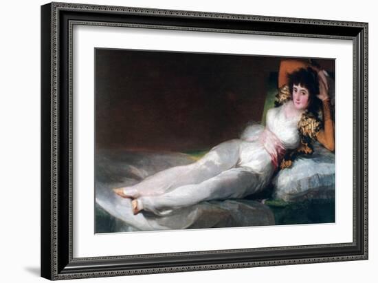 The Clothed Maja, C1800-Francisco de Goya-Framed Giclee Print