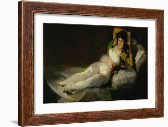 The Clothed Maja, circa 1800-Francisco de Goya-Framed Giclee Print