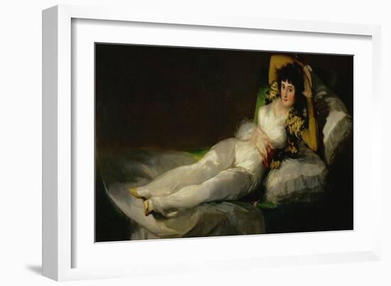 The Clothed Maja, circa 1800-Francisco de Goya-Framed Giclee Print