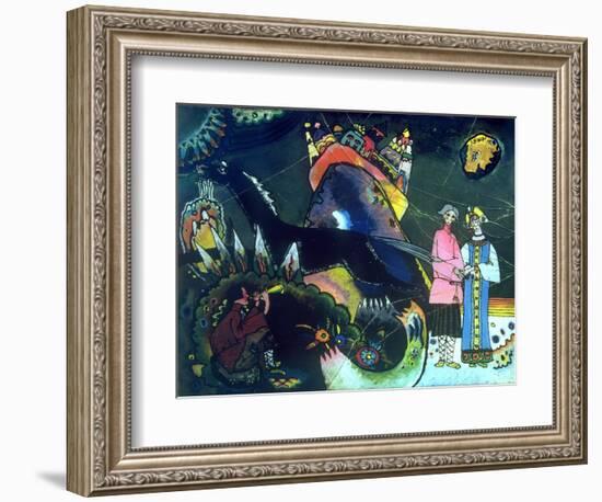 The Cloud of Gold, 1918-Wassily Kandinsky-Framed Giclee Print