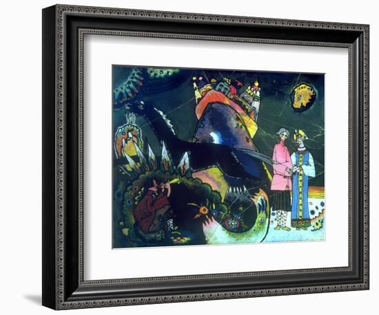 The Cloud of Gold, 1918-Wassily Kandinsky-Framed Giclee Print