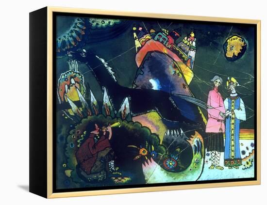 The Cloud of Gold, 1918-Wassily Kandinsky-Framed Premier Image Canvas